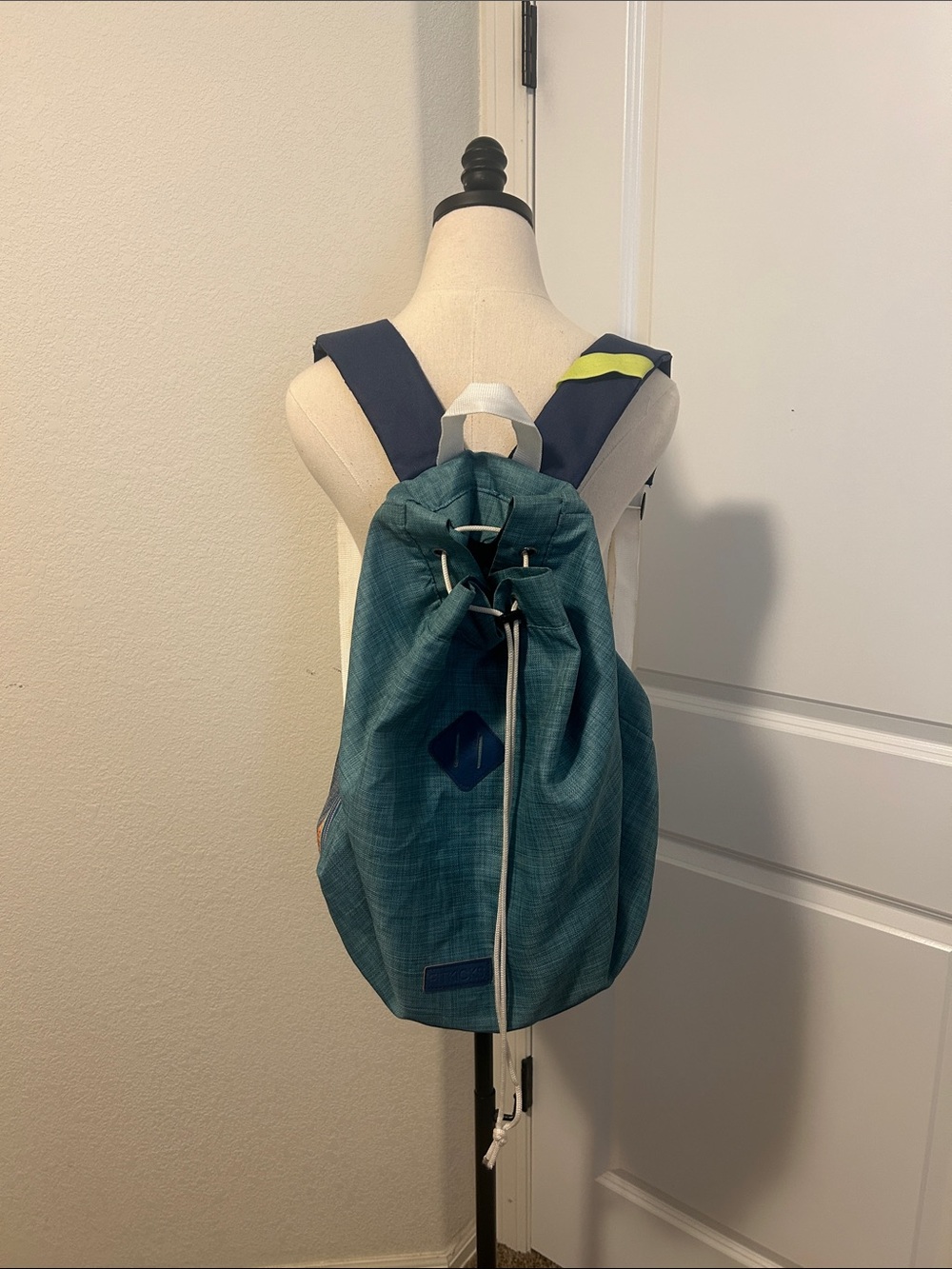 Fitkicks Blue Drawstring Backpack